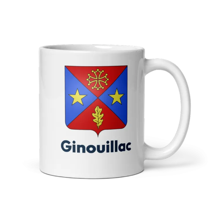 Mug blason de Ginouillac