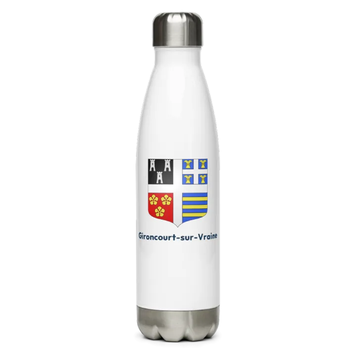 Gourde inox blason de Gironcourt-sur-Vraine
