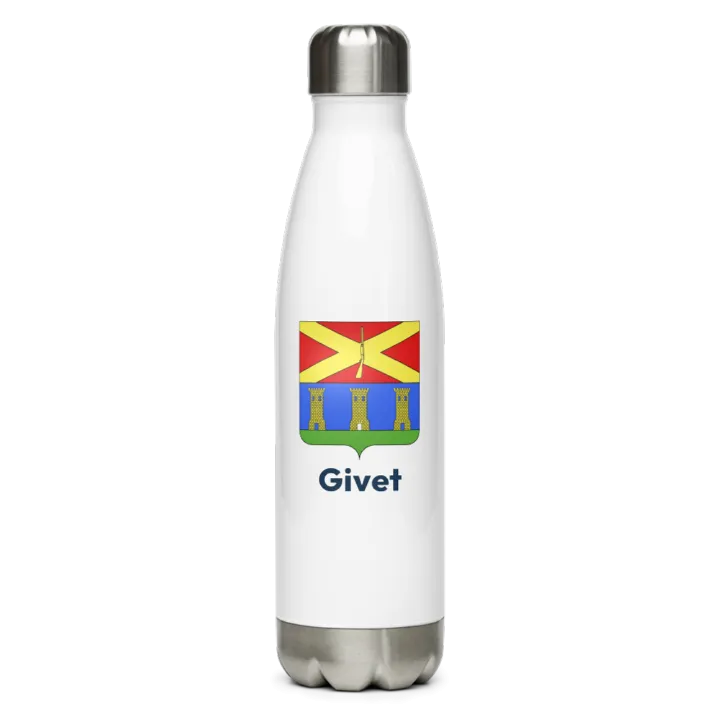 Gourde inox blason de Givet