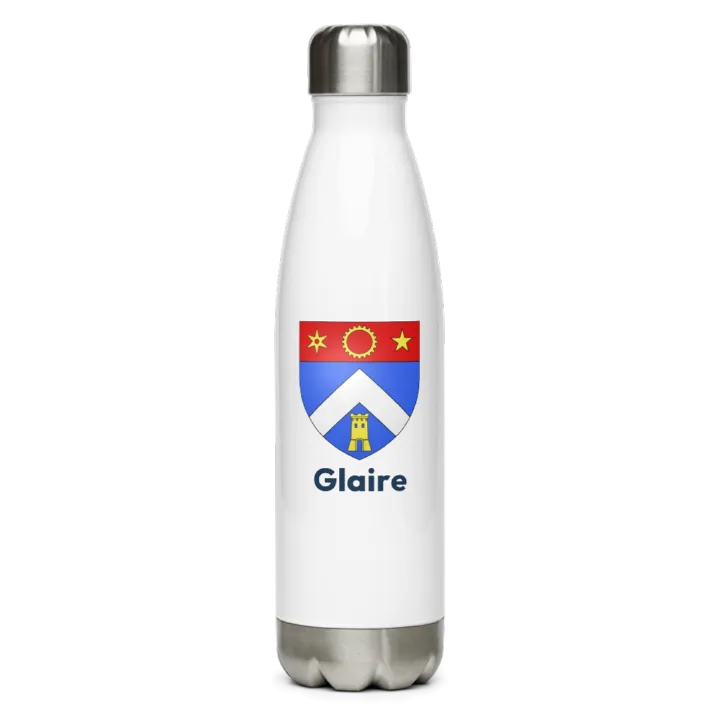 Gourde inox blason de Glaire