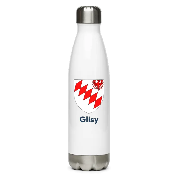 Gourde inox blason de Glisy