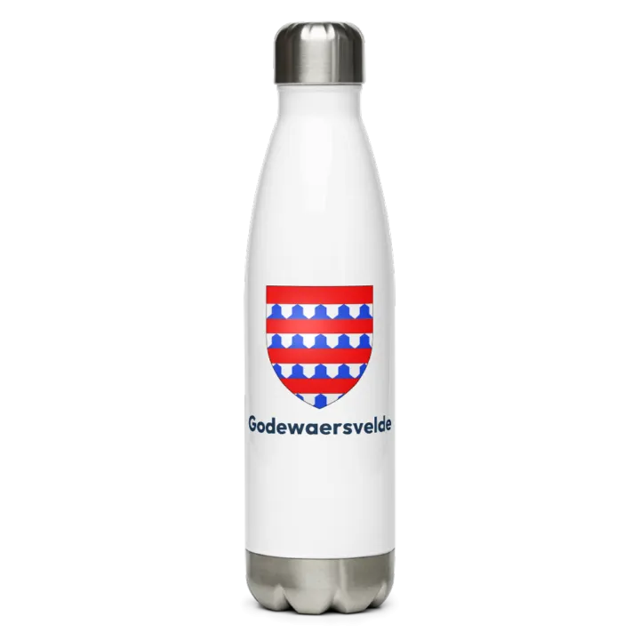 Gourde inox blason de Godewaersvelde