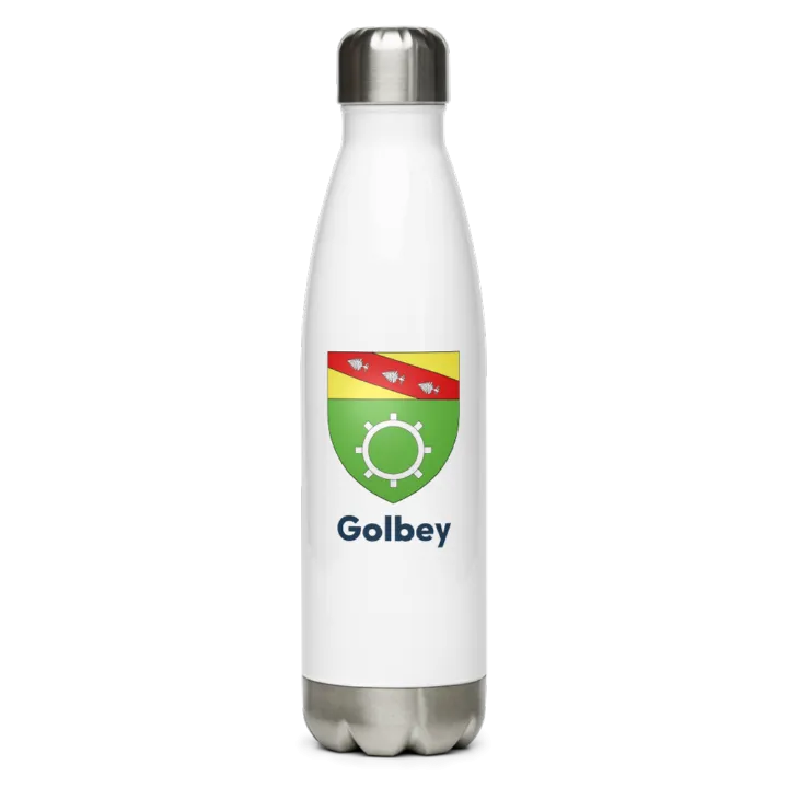 Gourde inox blason de Golbey