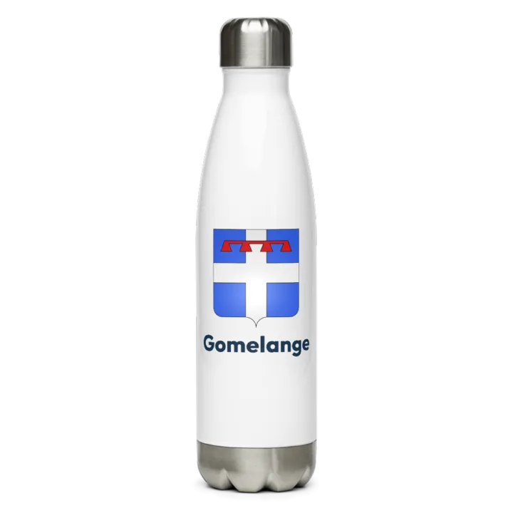 Gourde inox blason de Gomelange