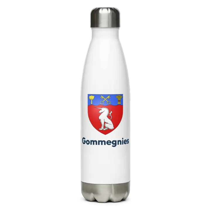 Gourde inox blason de Gommegnies
