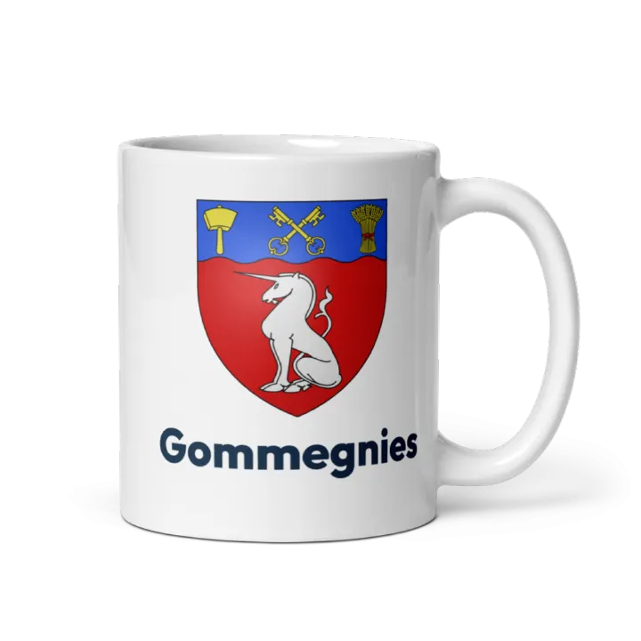 Mug blason de Gommegnies