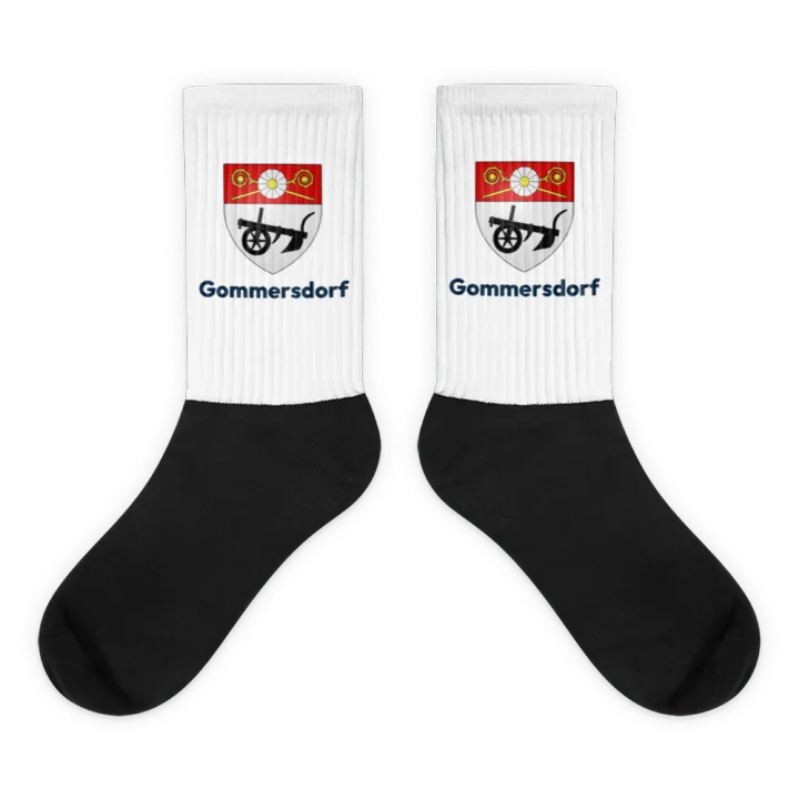 Chaussettes — blason de Gommersdorf