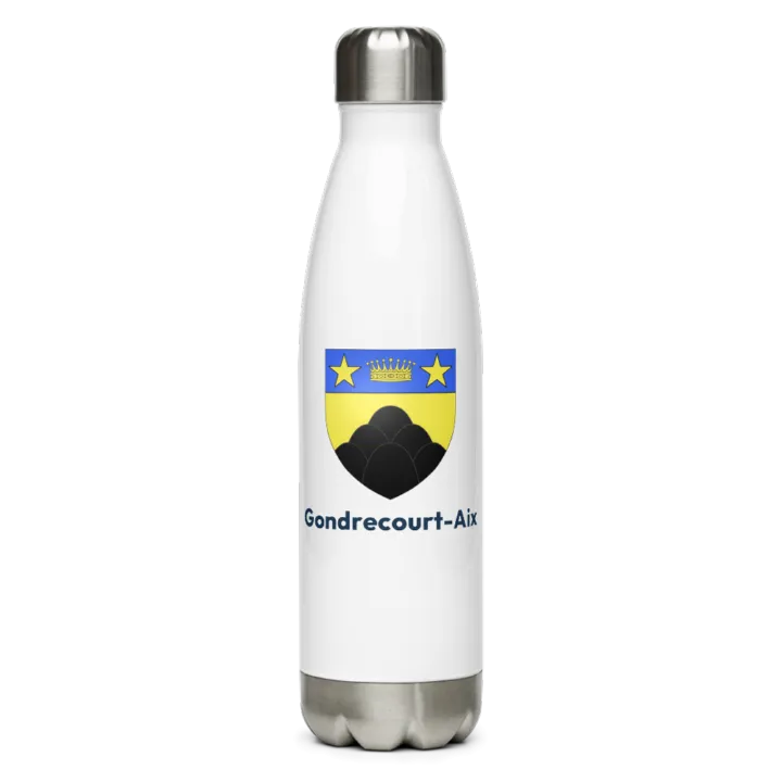 Gourde inox blason de Gondrecourt-Aix