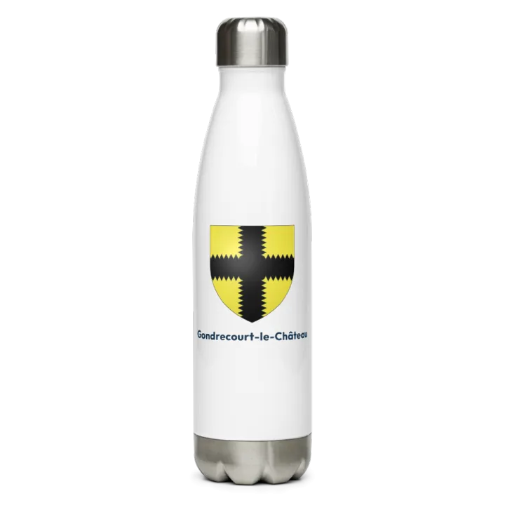 Gourde inox blason de Gondrecourt-le-Château