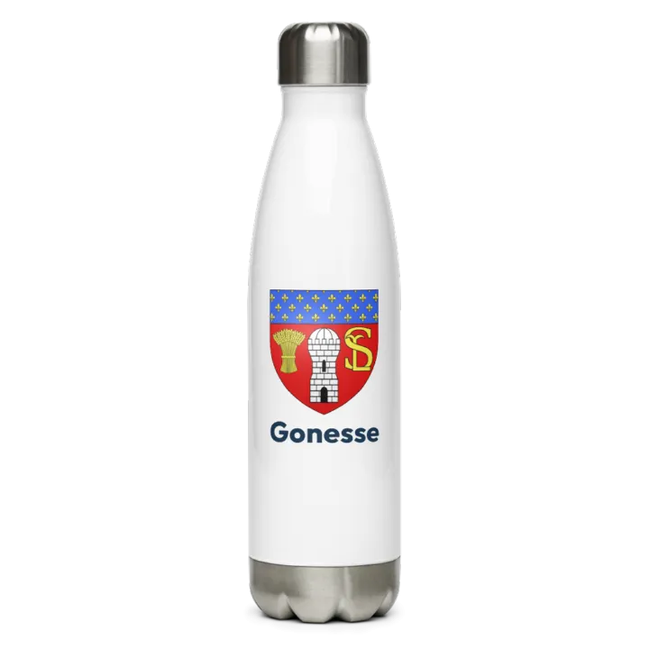 Gourde inox blason de Gonesse