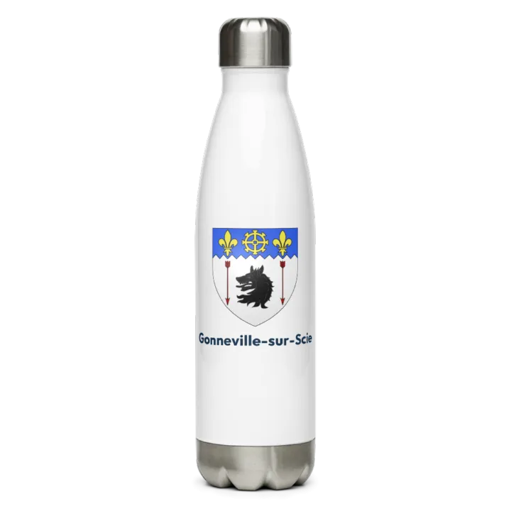 Gourde inox blason de Gonneville-sur-Scie
