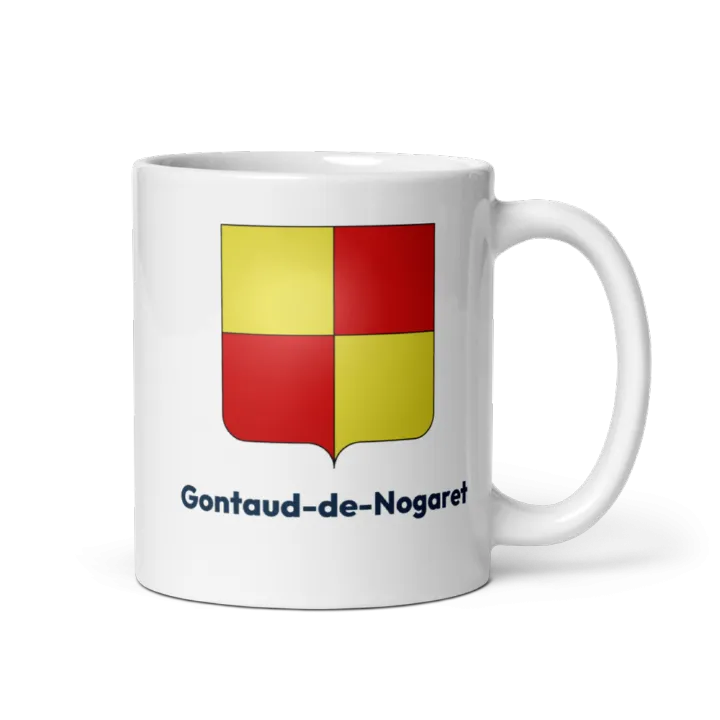 Mug blason de Gontaud-de-Nogaret