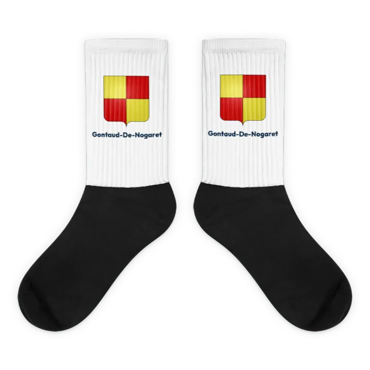 Chaussettes — blason de Gontaud-de-Nogaret