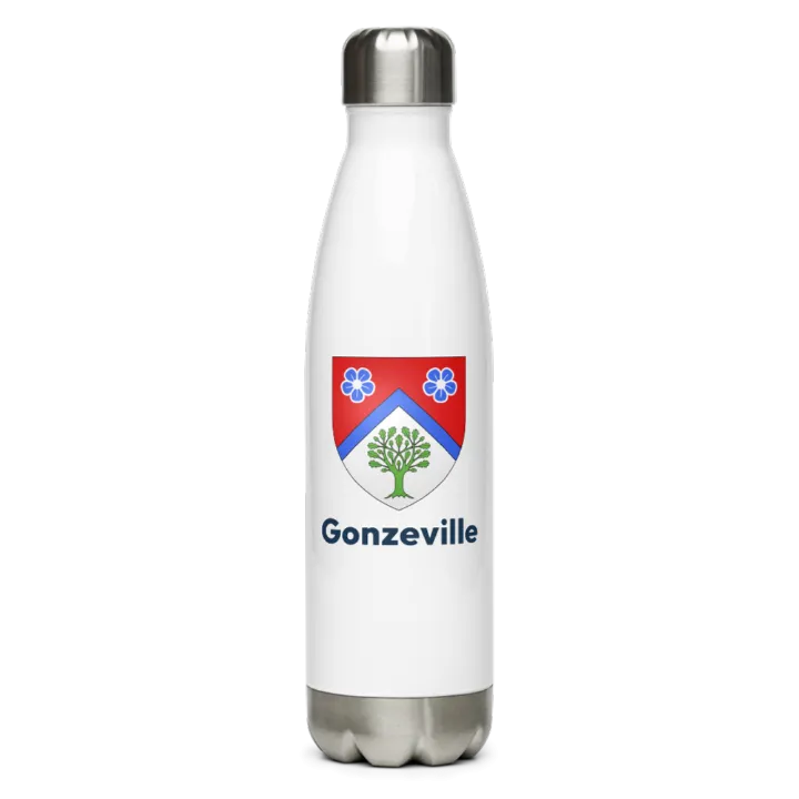 Gourde inox blason de Gonzeville