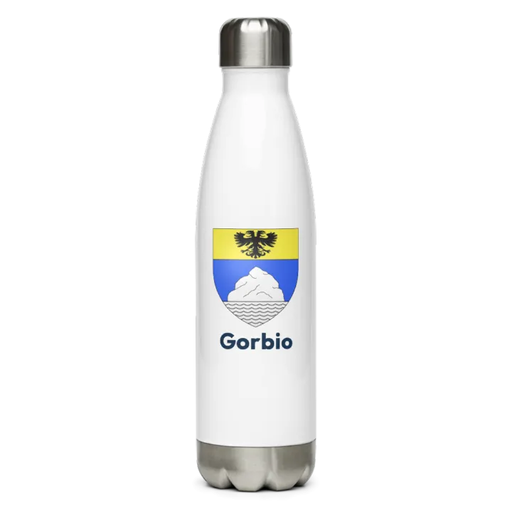 Gourde inox blason de Gorbio