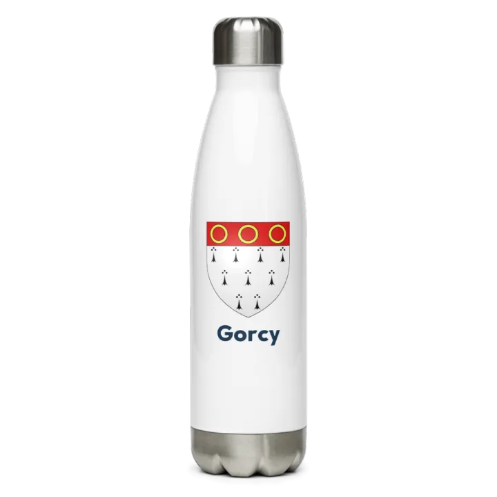 Gourde inox blason de Gorcy