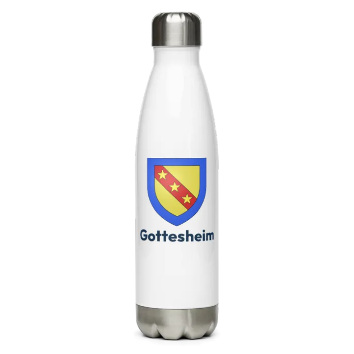 Gourde inox blason de Gottesheim