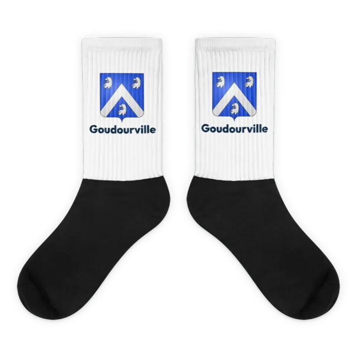 Chaussettes — blason de Goudourville