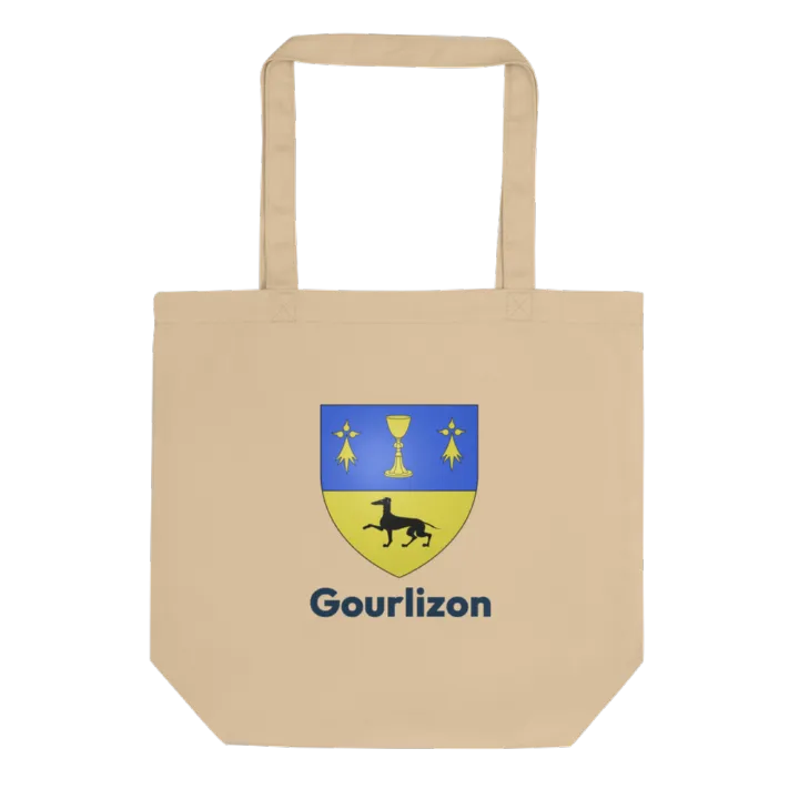 Tote bag coton bio — blason de Gourlizon