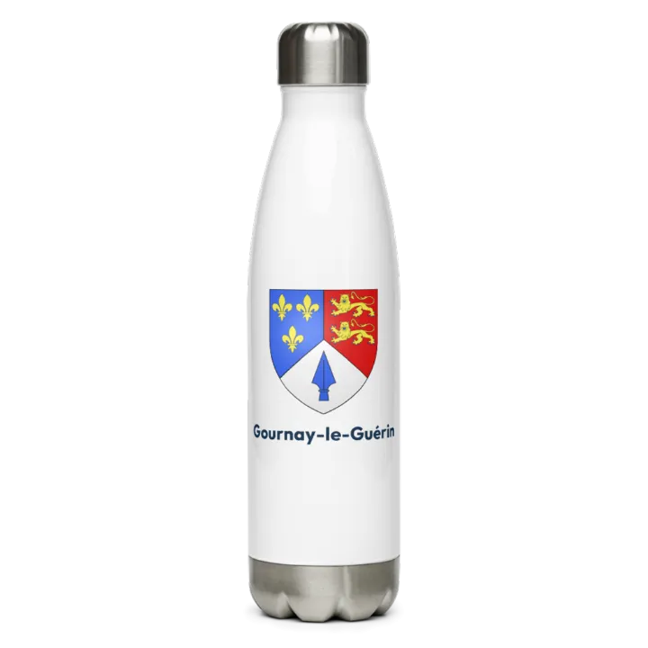 Gourde inox blason de Gournay-le-Guérin