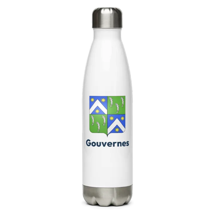 Gourde inox blason de Gouvernes