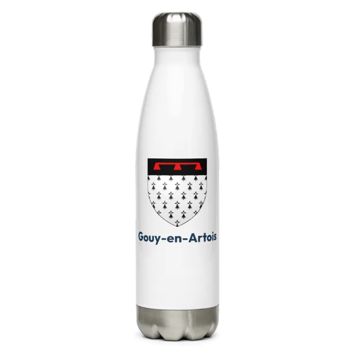 Gourde inox blason de Gouy-en-Artois