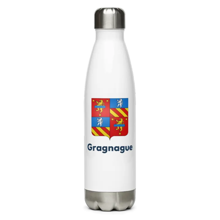 Gourde inox blason de Gragnague