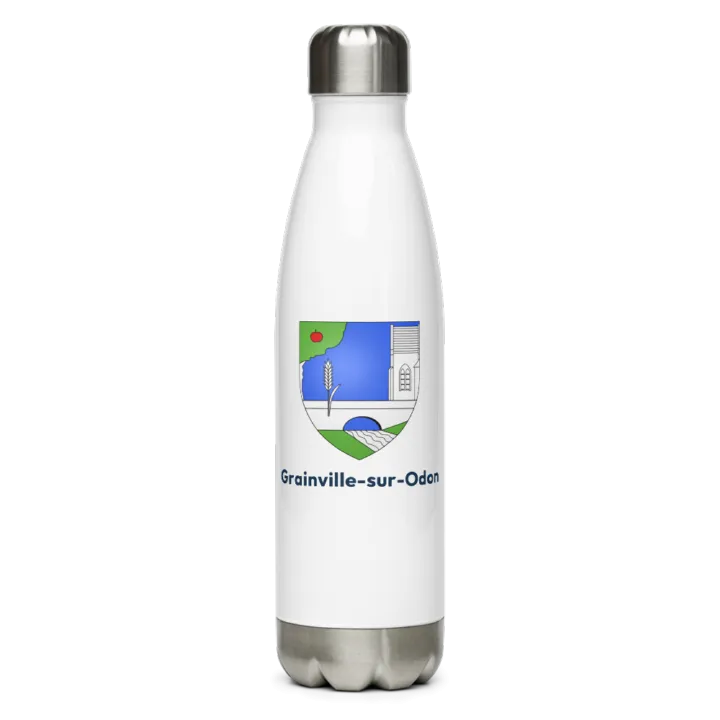Gourde inox — blason de Grainville-sur-Odon