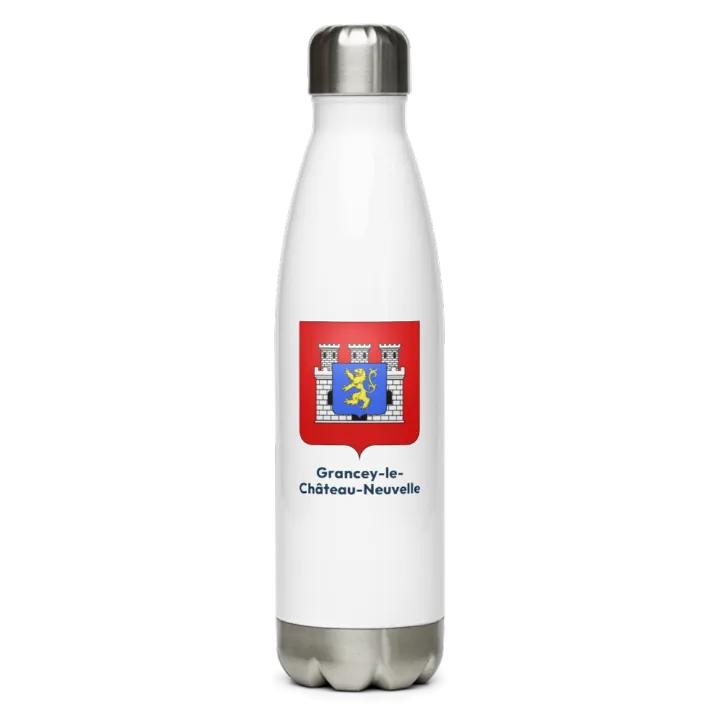 Gourde inox blason de Grancey-le-Château-Neuvelle