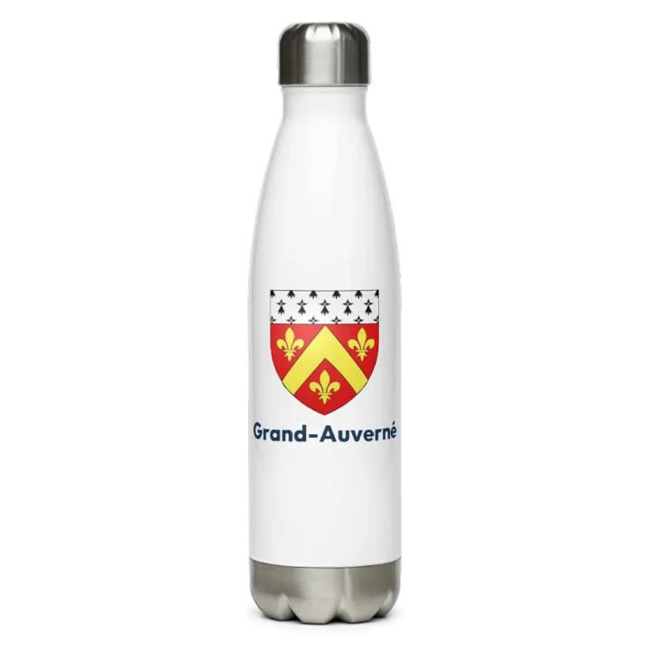 Gourde inox blason de Grand-Auverné