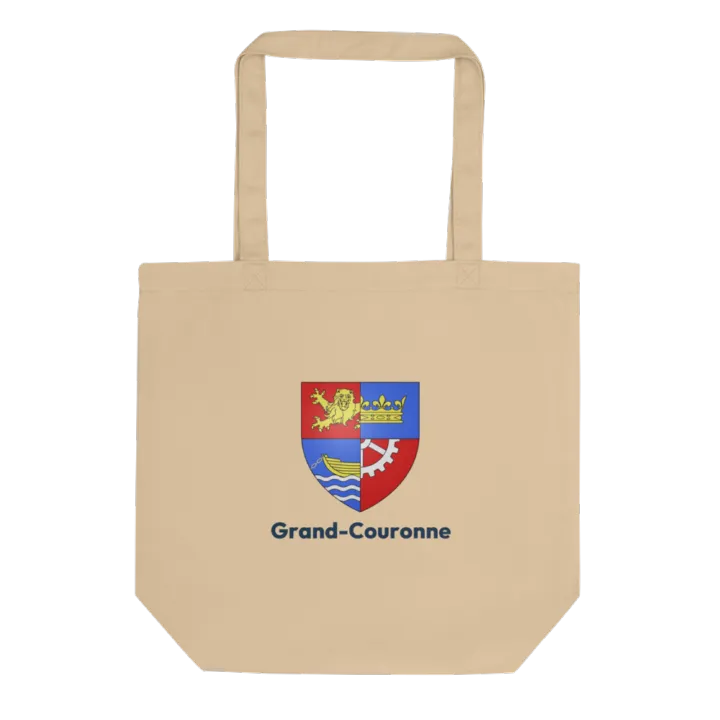 Tote bag coton bio — blason de Grand-Couronne