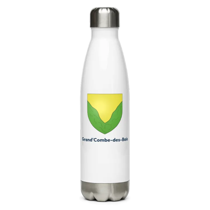 Gourde inox blason de Grand'Combe-des-Bois