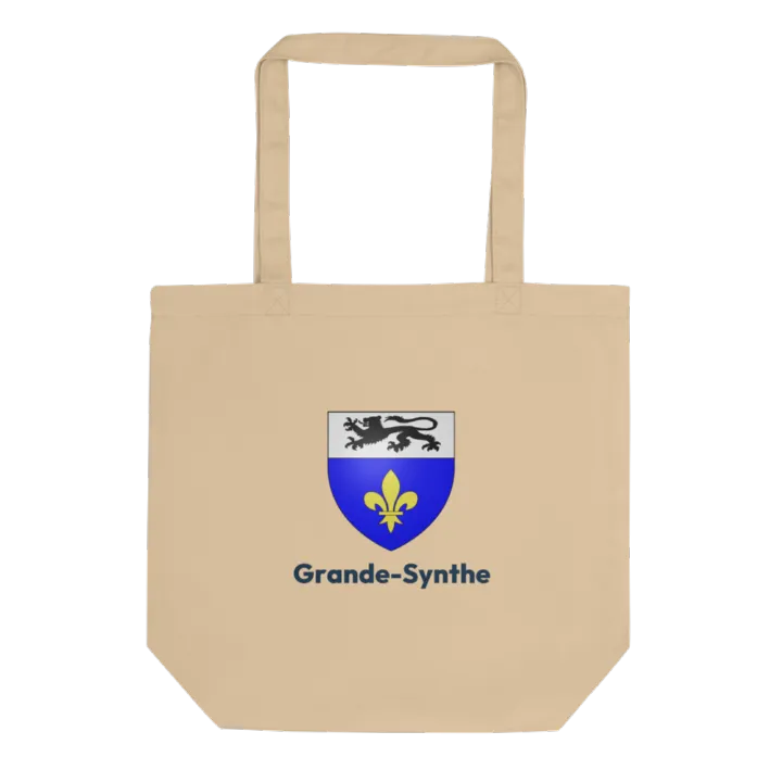 Tote bag coton bio — blason de Grande-Synthe