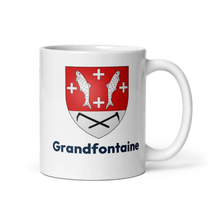 Mug blason de Grandfontaine