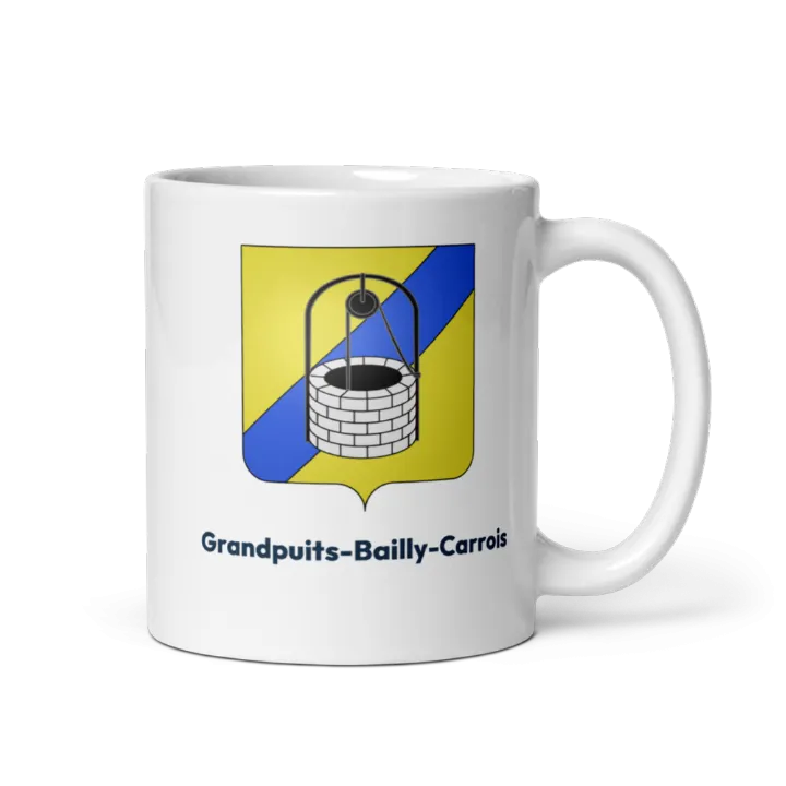 Mug blason de Grandpuits-Bailly-Carrois