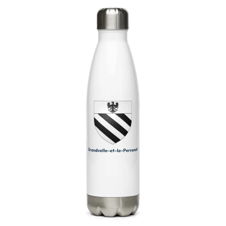 Gourde inox blason de Grandvelle-et-le-Perrenot