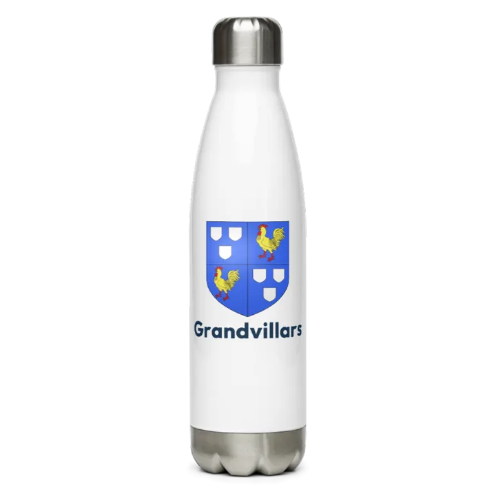 Gourde inox blason de Grandvillars