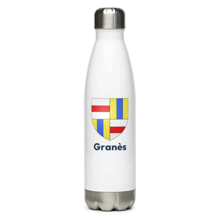 Gourde inox blason de Granès