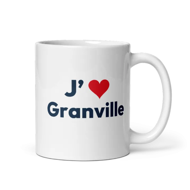 Mug « J’❤ Granville »