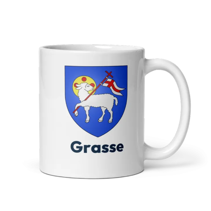 Mug blason de Grasse