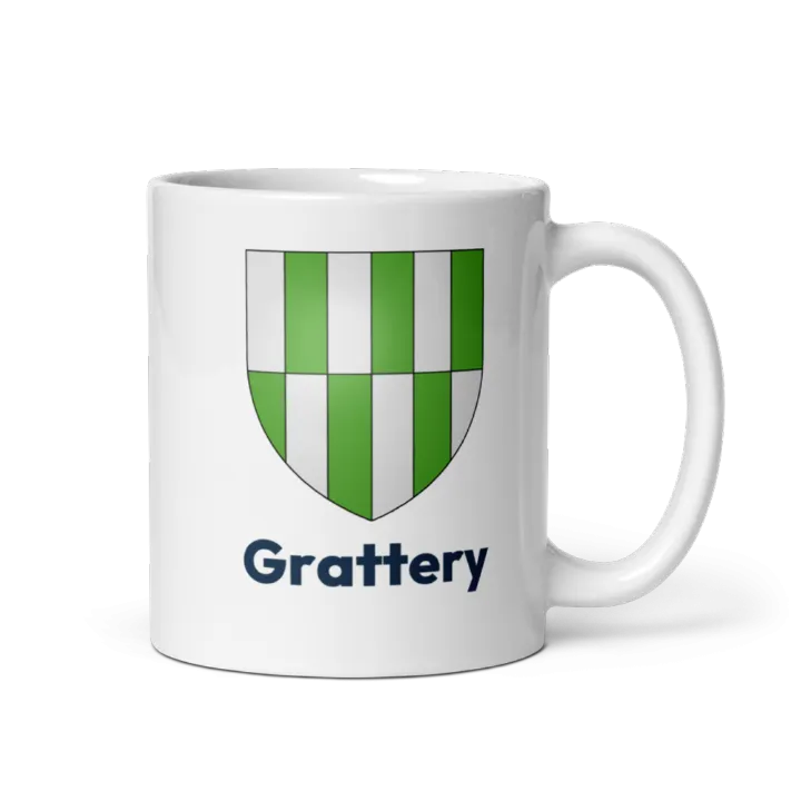 Mug blason de Grattery