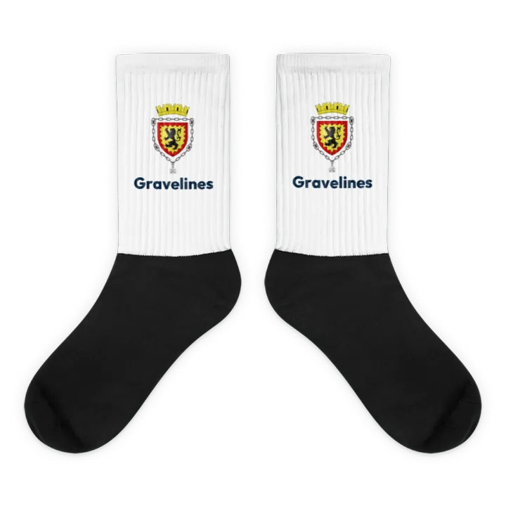 Chaussettes — blason de Gravelines