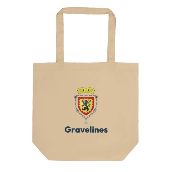 Tote bag coton bio — blason de Gravelines
