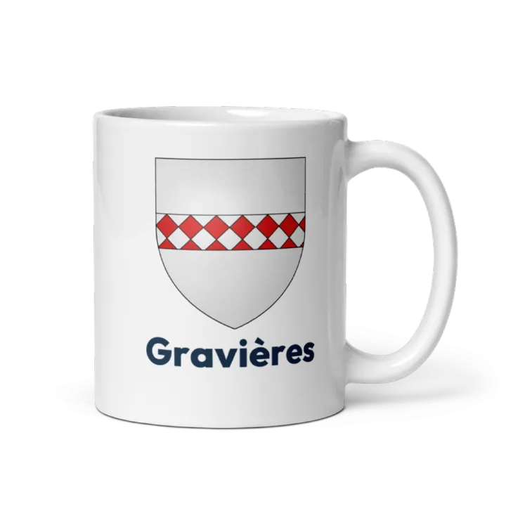 Mug blason de Gravières