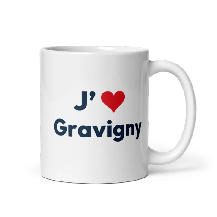 Mug « J’❤ Gravigny »