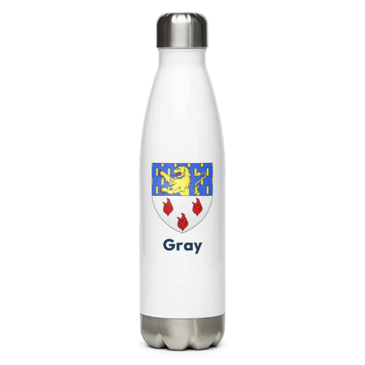 Gourde inox blason de Gray