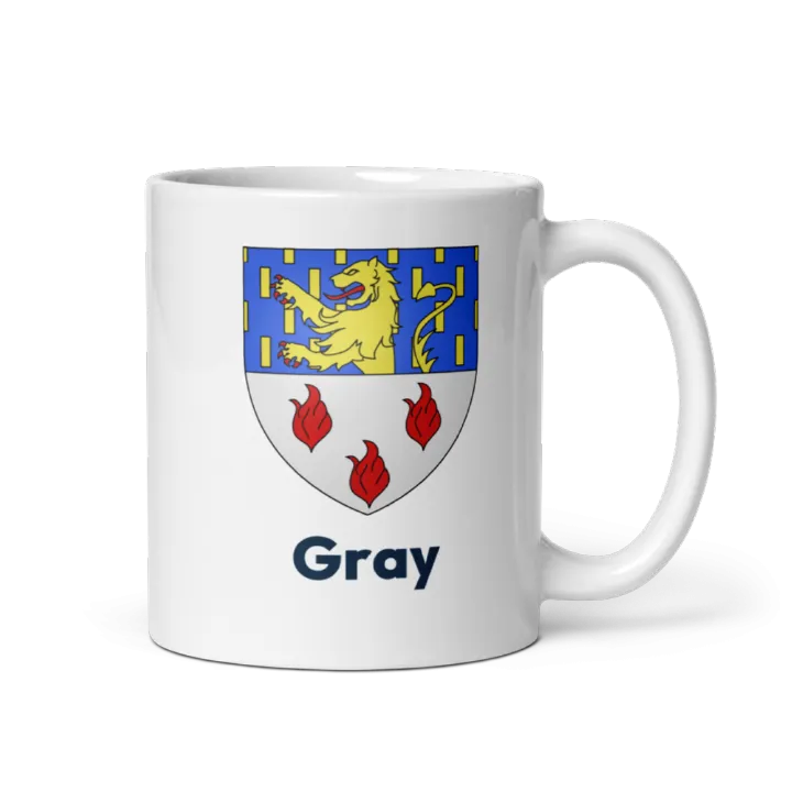 Mug blason de Gray