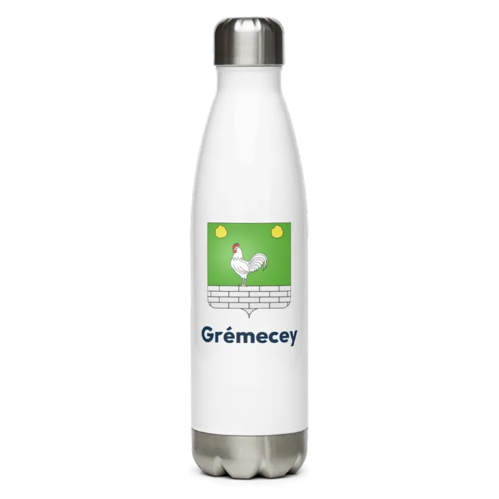 Gourde inox blason de Grémecey