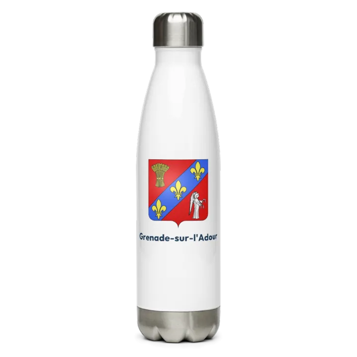 Gourde inox blason de Grenade-sur-l'Adour
