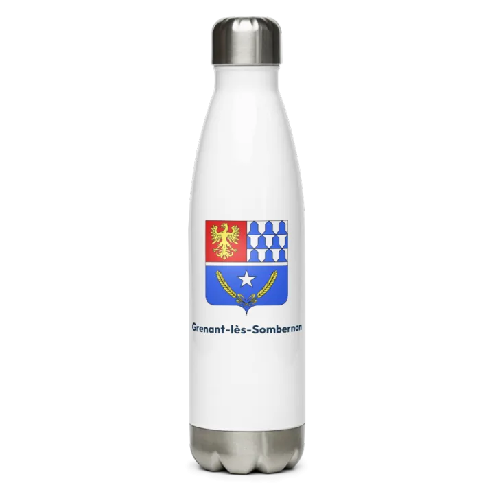 Gourde inox blason de Grenant-lès-Sombernon